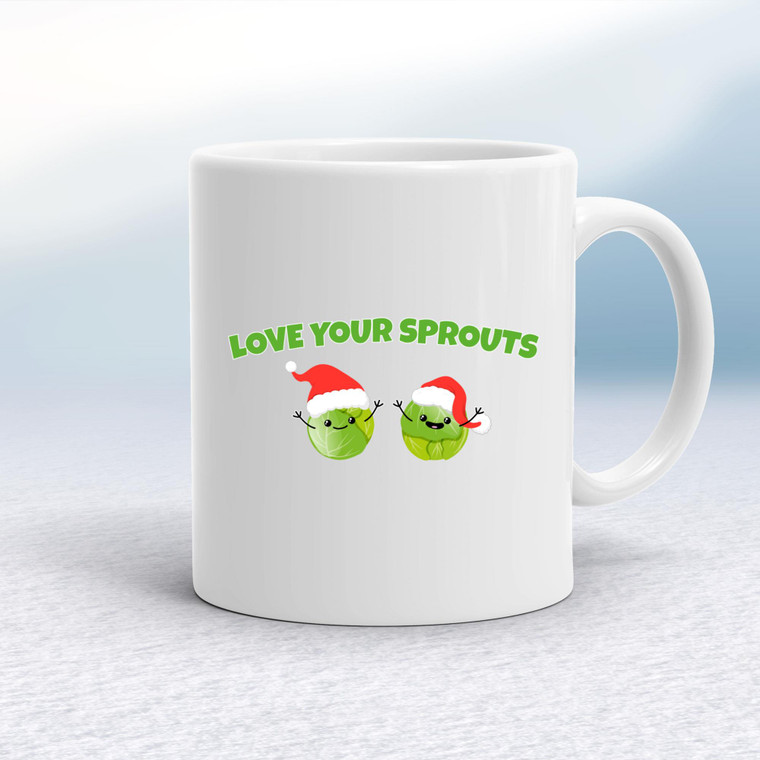 Love Your Sprouts - Novelty Mugs - Slightly Disturbed - Image 1 of 14