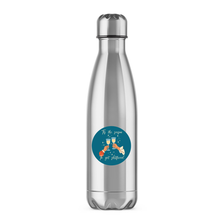 Season To Get Shitfaced - Rude Water Bottles - Slightly Disturbed - Image 1 of 2