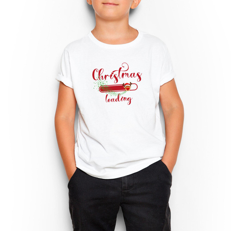 Christmas Loading - Novelty Kids T-Shirts - Slightly Disturbed - Image 2 of 3