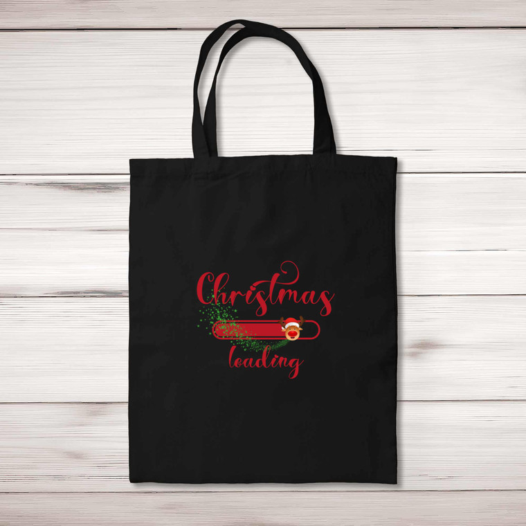 Christmas Loading - Novelty Tote Bags - Slightly Disturbed - Image 1 of 4