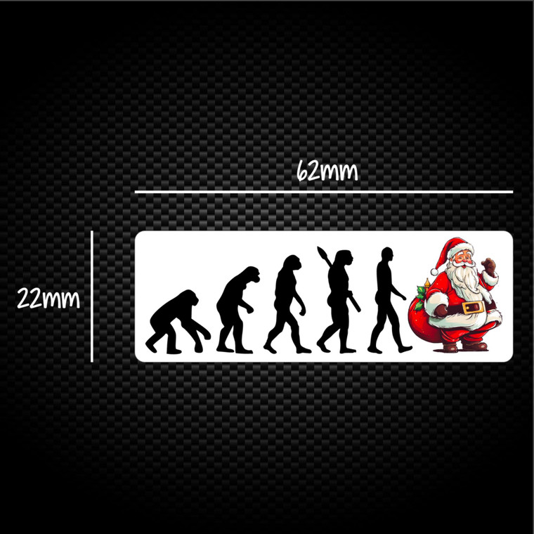 Evolution Of Christmas - Novelty Sticker Packs - Slightly Disturbed - Image 1 of 1