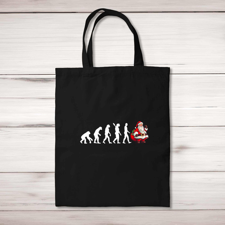 Evolution Of Christmas - Novelty Tote Bags - Slightly Disturbed - Image 1 of 5