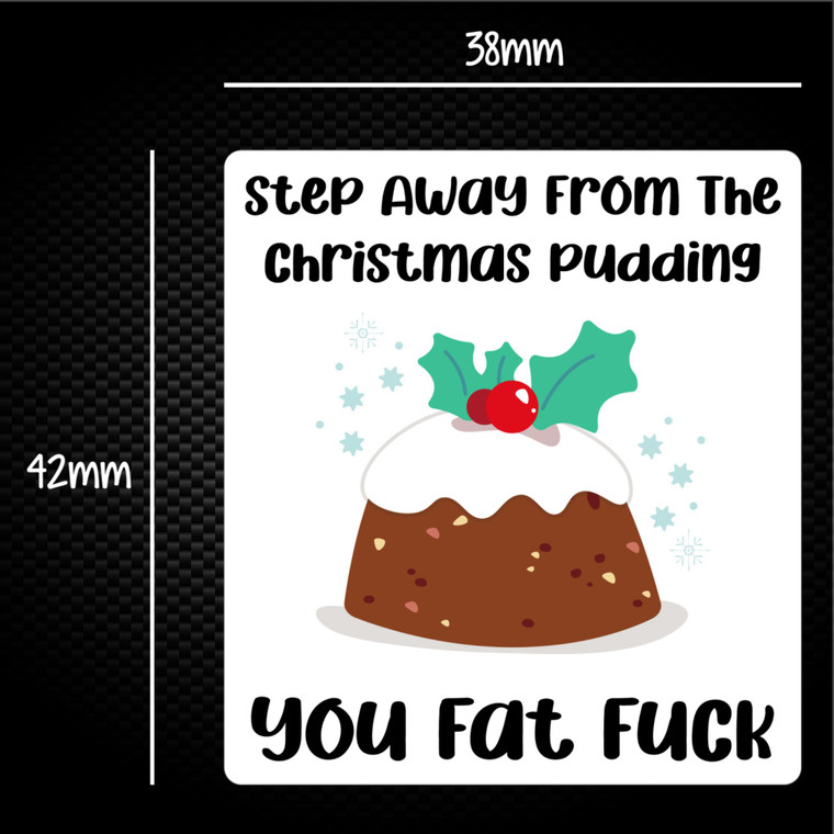 Christmas Pudding - Rude Sticker Packs - Slightly Disturbed - Image 1 of 1