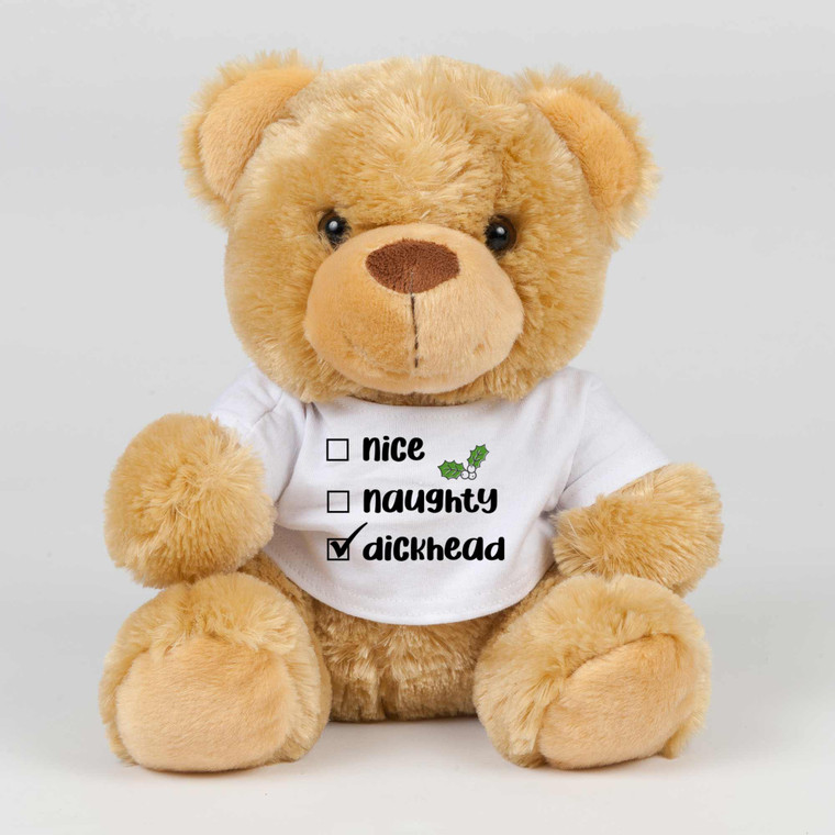 The Dickhead List - Rude Swear Bear - Slightly Disturbed - Image 1 of 2