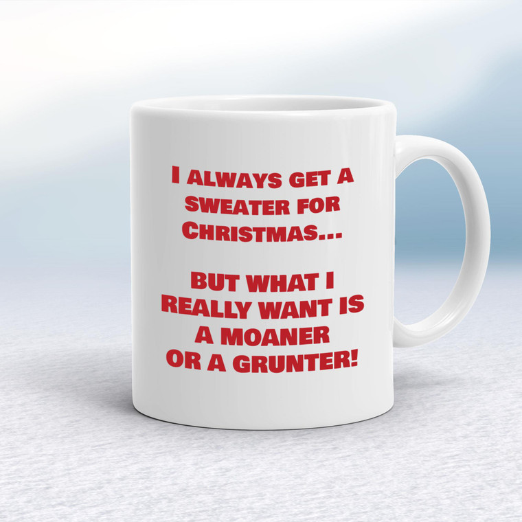 Sweater for Christmas - Rude Mugs - Slightly Disturbed - Image 1 of 15