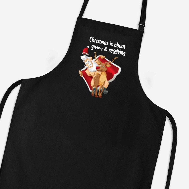 Giving And Receiving - Rude Aprons - Slightly Disturbed - Image 1 of 4