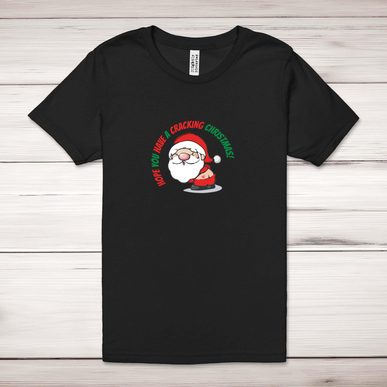 Cracking Christmas - Rude Adult T-Shirts - Slightly Disturbed - Image 1 of 9