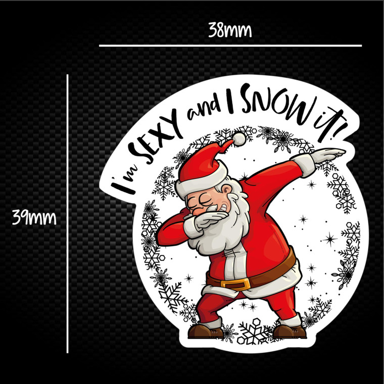 I'm Sexy And I Snow It - Novelty Sticker Packs - Slightly Disturbed - Image 1 of 1