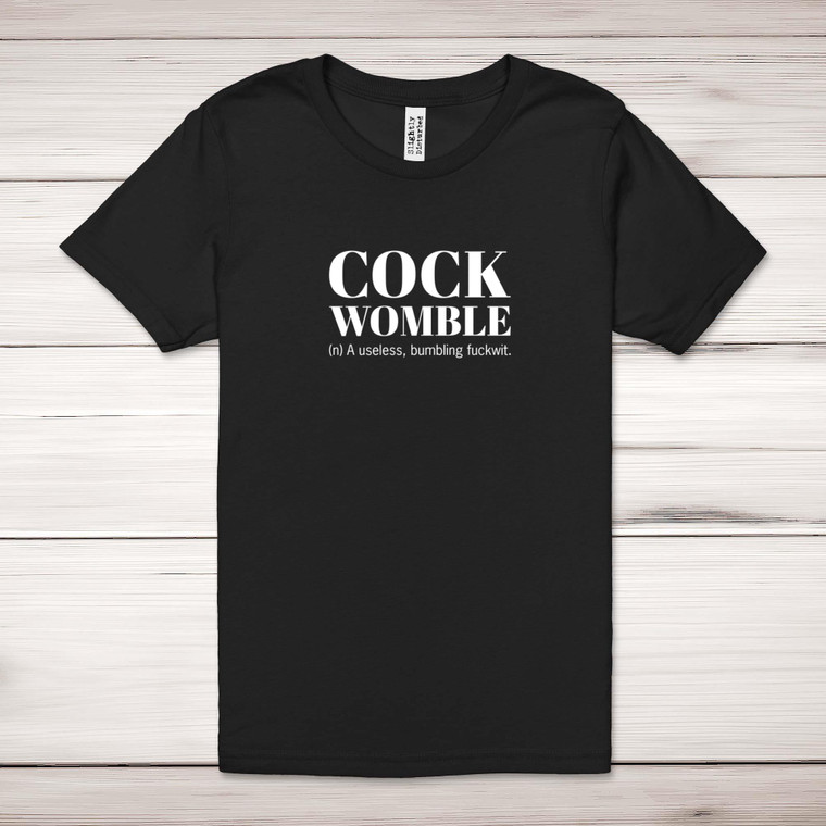 Cock Womble - Rude Adult T-Shirt - Slightly Disturbed