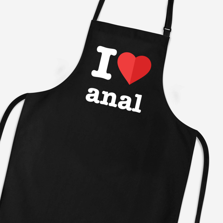 I Love Anal - Rude Aprons - Slightly Disturbed - Image 1 of 2