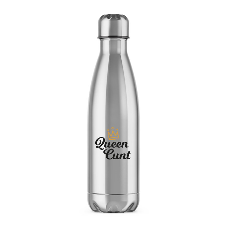 Queen Cunt - Rude Water Bottles - Slightly Disturbed - Image 1 of 2