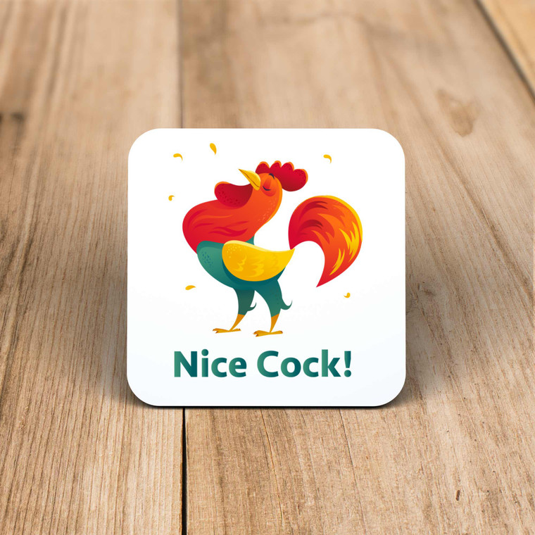 Nice Cock - Rude Coaster - Slightly Disturbed - Image 1 of 1