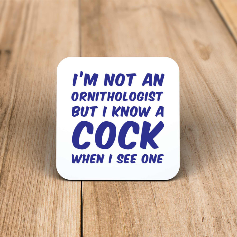 I'm Not An Ornithologist - Rude Coaster - Slightly Disturbed - Image 1 of 1