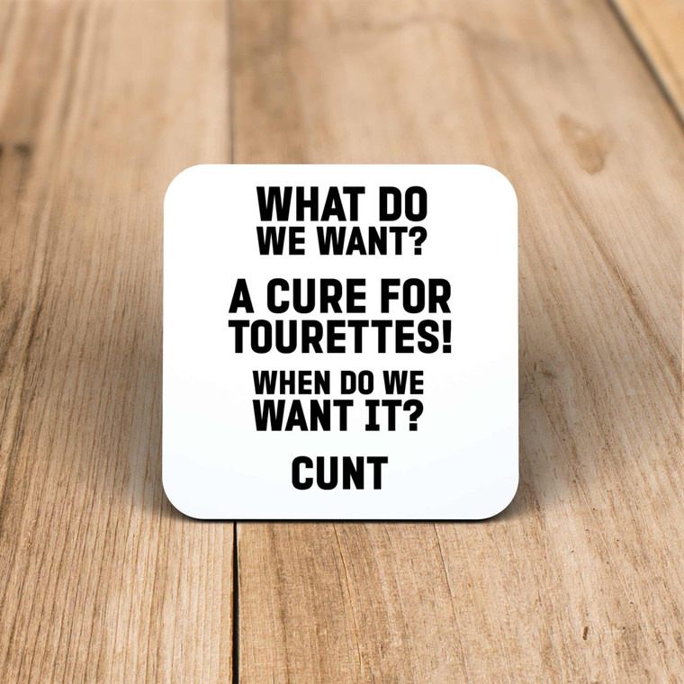 Cure For Tourettes - Rude Coaster - Slightly Disturbed - Image 1 of 1