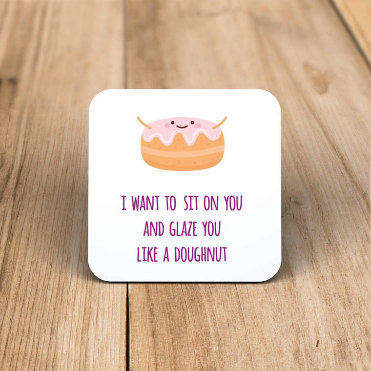 Glazed Doughnut - Rude Coaster - Slightly Disturbed - Image 1 of 1