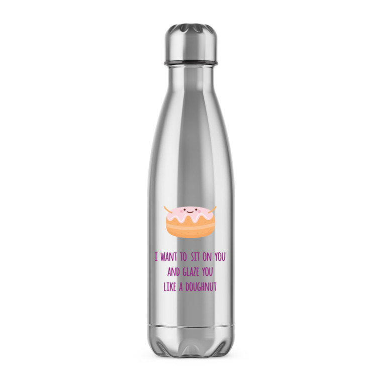 Glazed Doughnut - Rude Water Bottles - Slightly Disturbed - Image 1 of 2