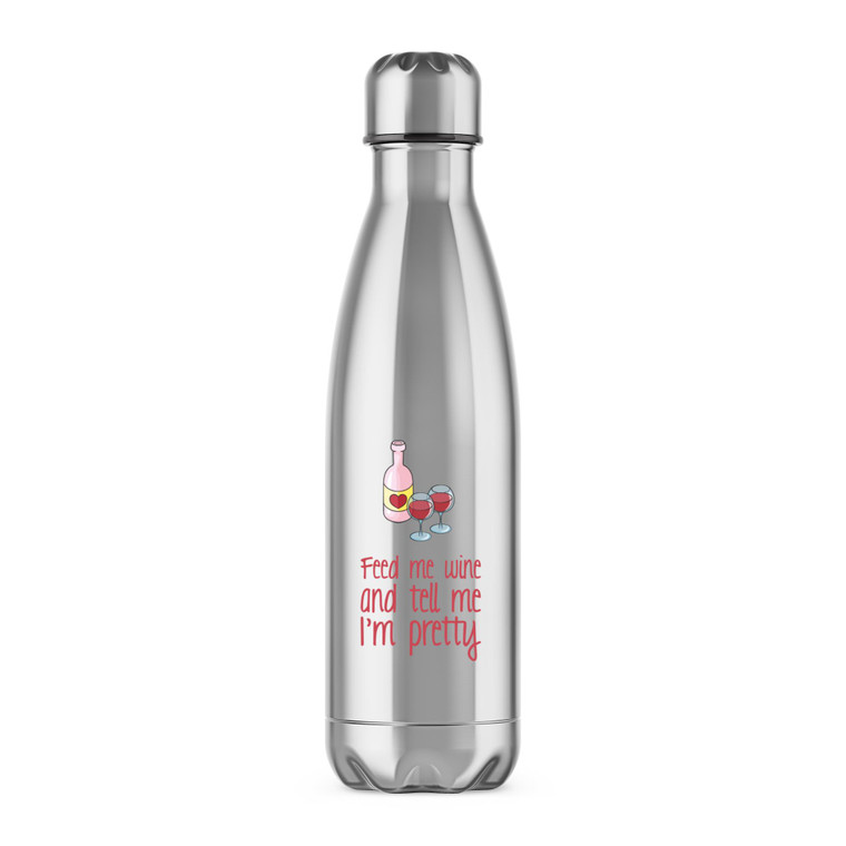 Feed Me Wine - Rude Water Bottles - Slightly Disturbed - Image 1 of 2