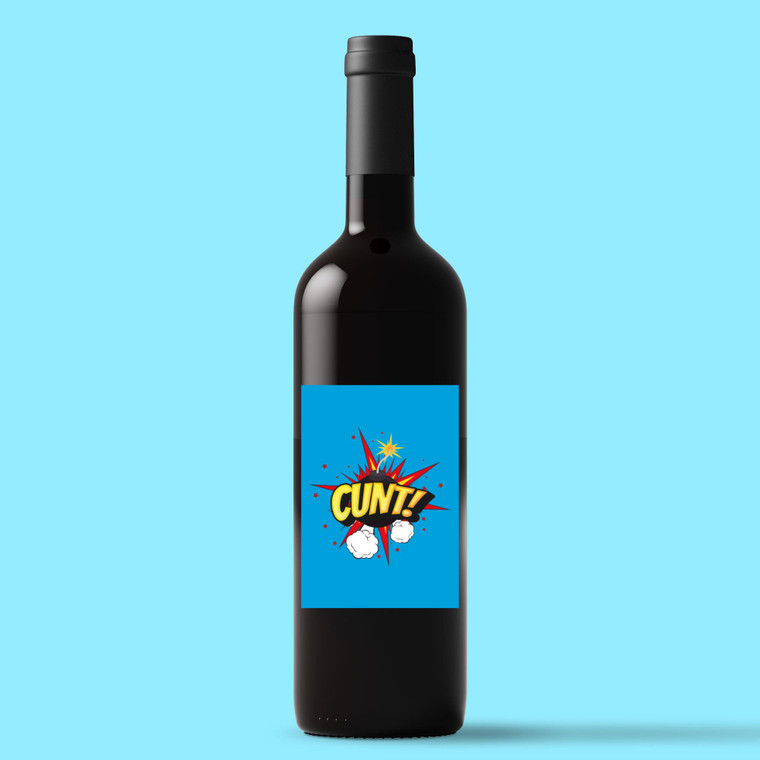 Cunt Bomb - Rude Wine/Beer Labels - Slightly Disturbed - Image 1 of 1