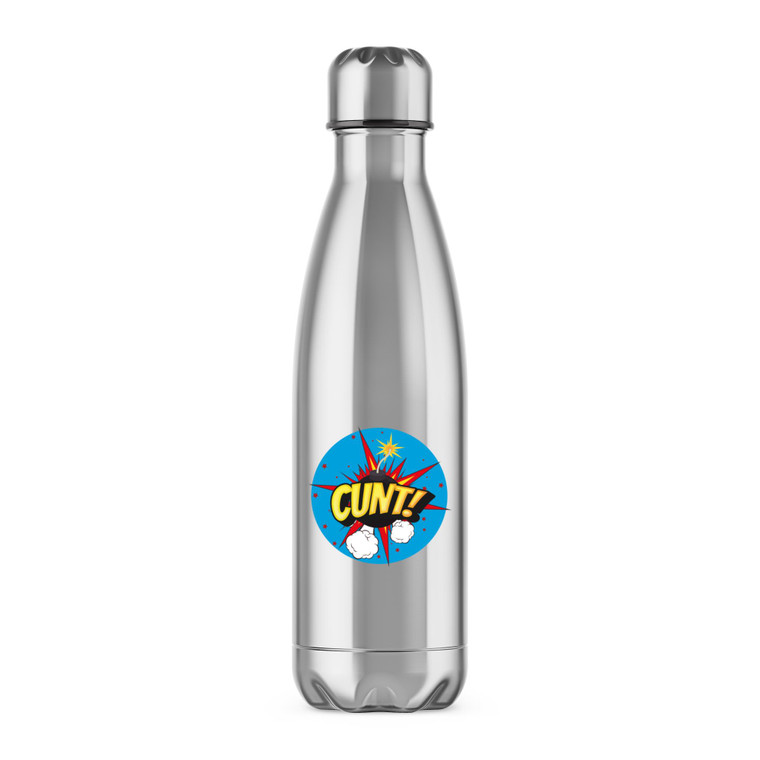 Cunt Bomb - Rude Water Bottles - Slightly Disturbed - Image 1 of 2