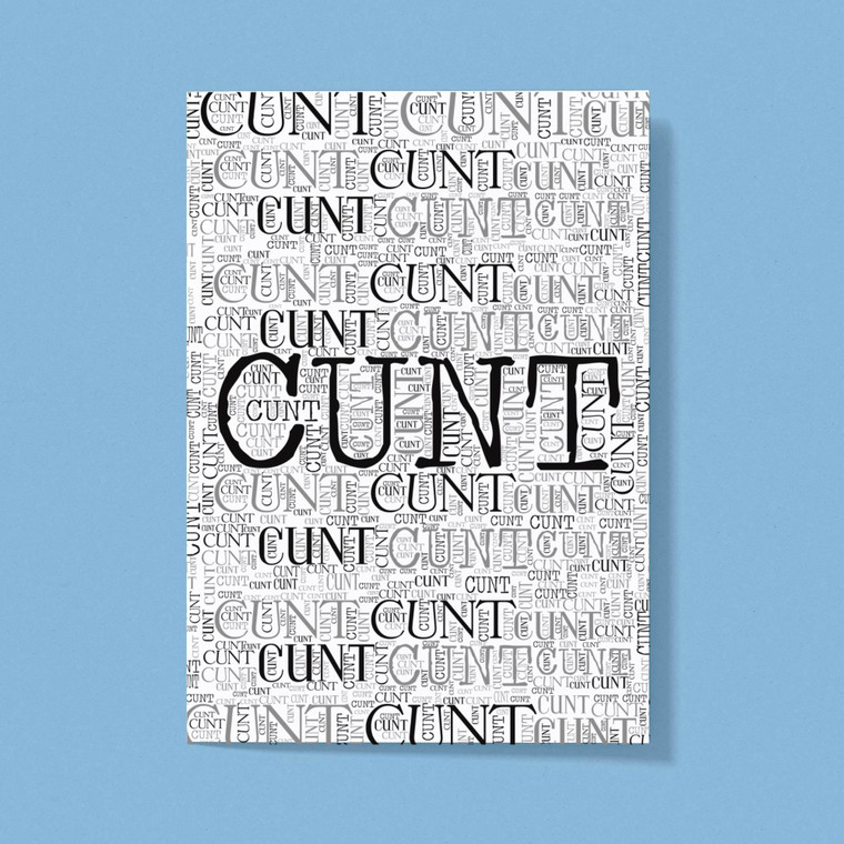 Ultimate Cunt - Rude Greeting Card - Slightly Disturbed - Image 1 of 1