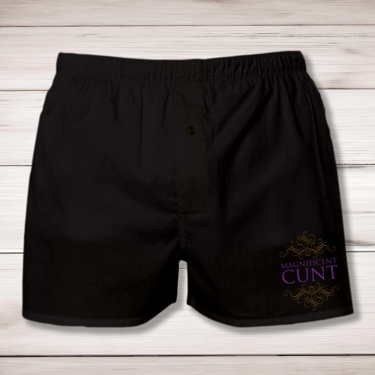 Magnificent Cunt - Rude Men's Underwear - Slightly Disturbed - Image 1 of 2