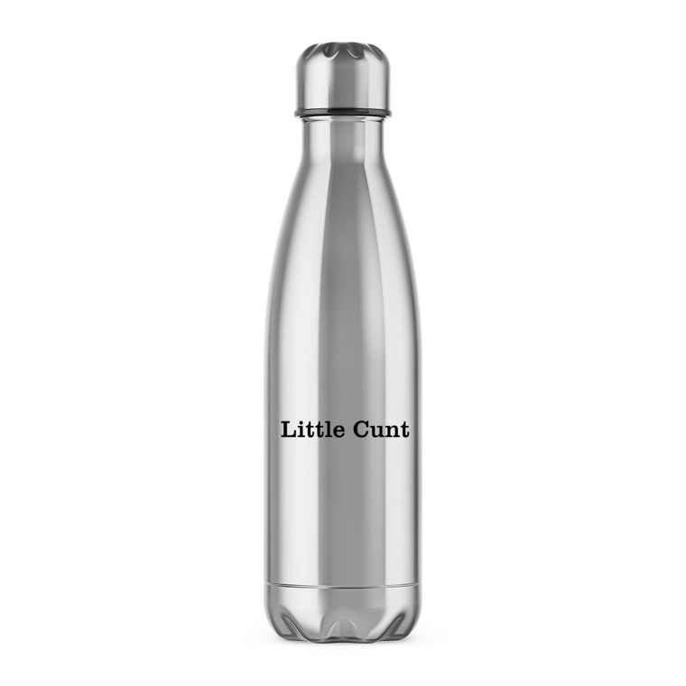 Little Cunt - Rude Water Bottles - Slightly Disturbed - Image 1 of 2