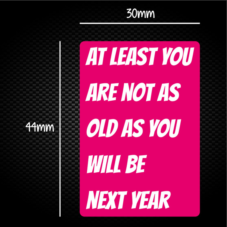 Not as Old As Next Year - Novelty Sticker Packs - Slightly Disturbed - Image 1 of 1
