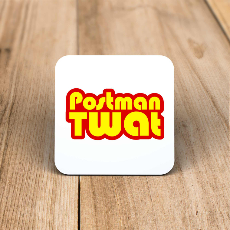 Postman Twat - Rude Coaster - Slightly Disturbed - Image 1 of 1