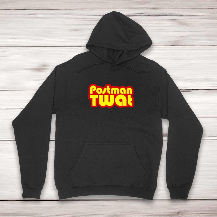 Postman Twat - Rude Hoodies - Slightly Disturbed - Image 1 of 2