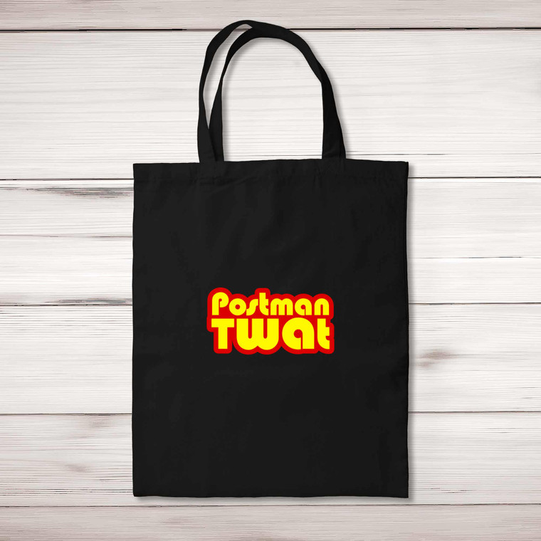 Postman Twat - Rude Tote Bags - Slightly Disturbed