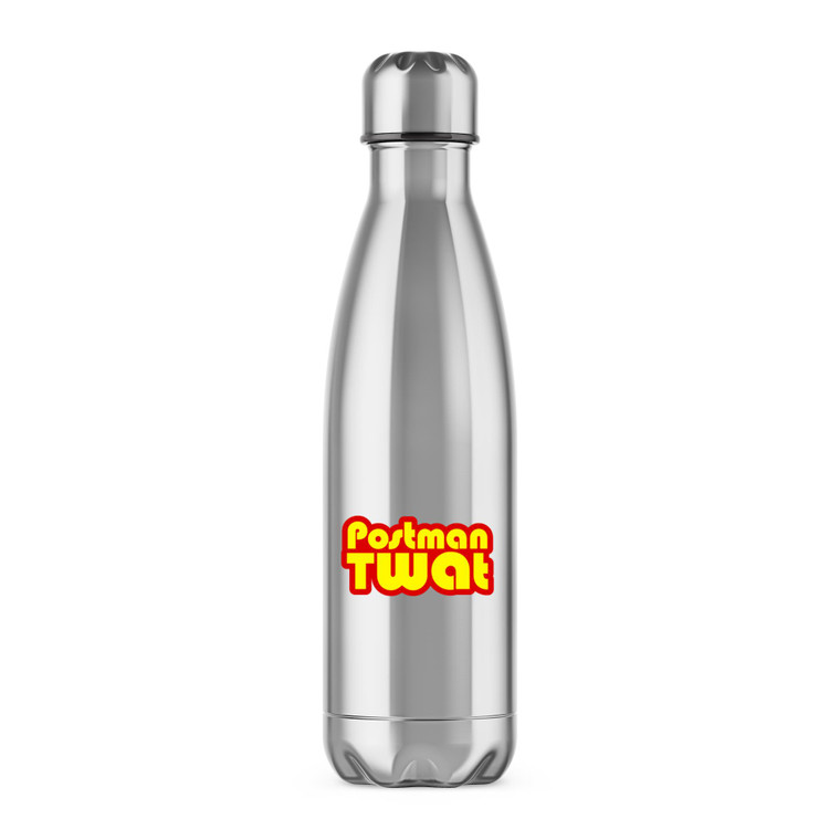 Postman Twat - Rude Water Bottles - Slightly Disturbed - Image 1 of 2
