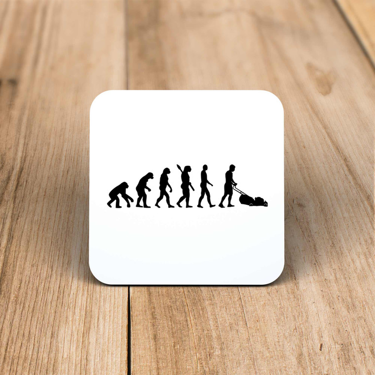 Evolution Of A Gardener - Novelty Coaster - Slightly Disturbed - Image 1 of 1