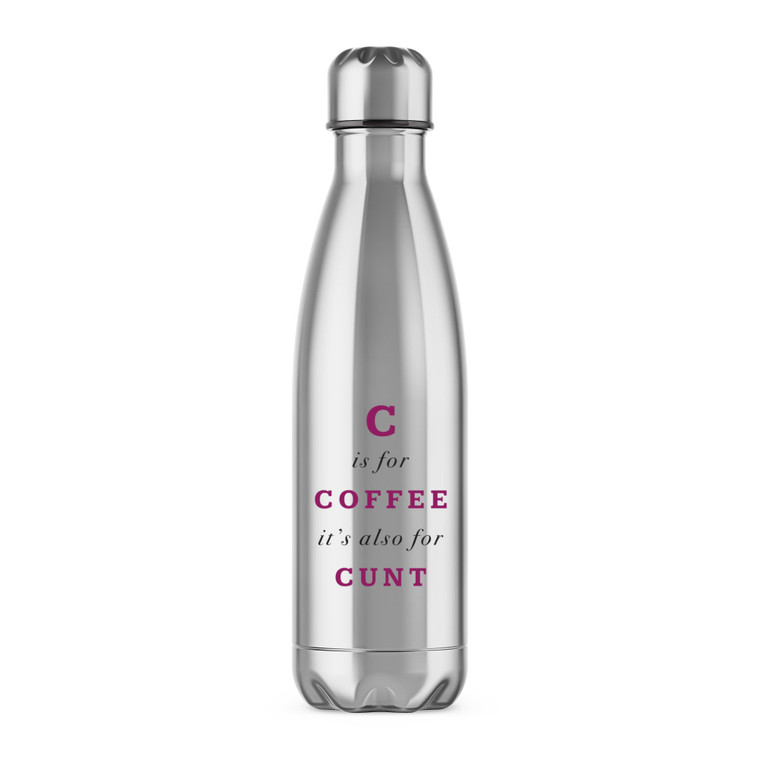 C is for Coffee - Rude Water Bottles - Slightly Disturbed - Image 1 of 2