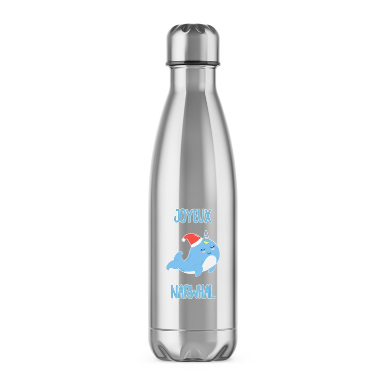 Joyeux Narwhal - Novelty Water Bottles - Slightly Disturbed - Image 1 of 2