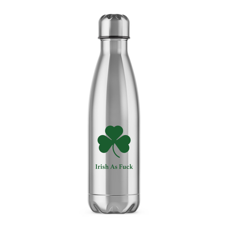 Irish As Fuck - Rude Water Bottles - Slightly Disturbed - Image 1 of 2