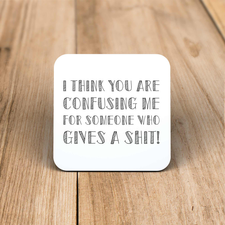 Someone Who Gives A Shit - Rude Coaster - Slightly Disturbed - Image 1 of 1