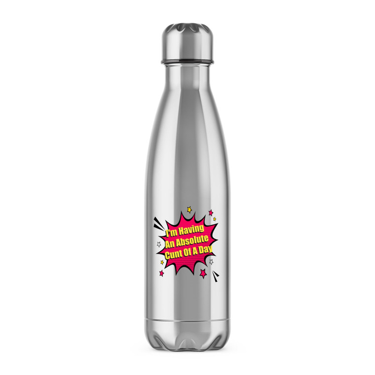 I'm Having An Absolute .... Of A Day - Rude Water Bottles - Slightly Disturbed - Image 1 of 6