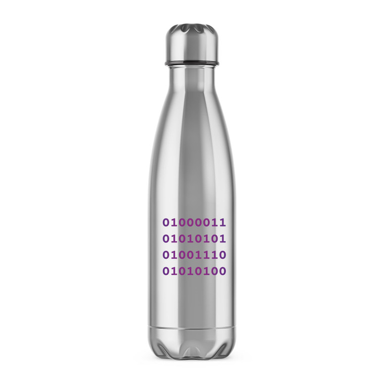 Binary Cunt - Rude Water Bottles - Slightly Disturbed - Image 1 of 2