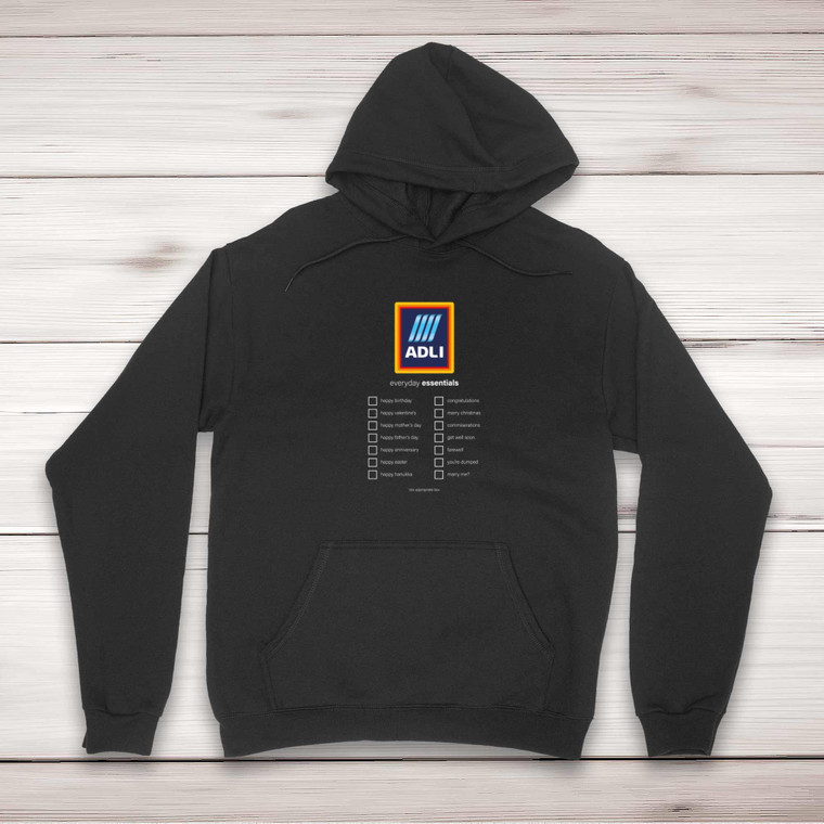 Aldi Everyday Essentials - Novelty Hoodies - Slightly Disturbed - Image 1 of 2