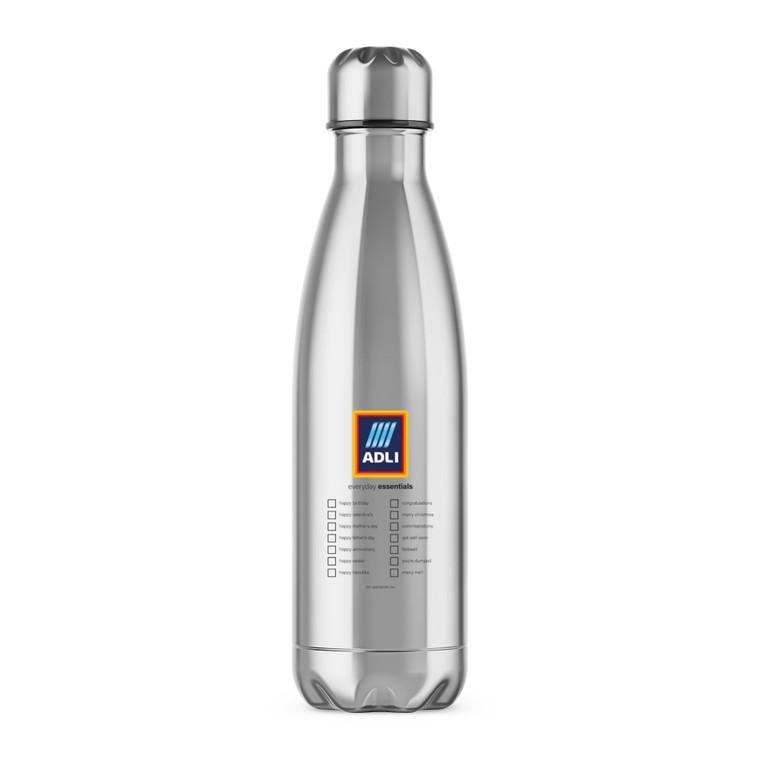 Aldi Everyday Essentials - Novelty Water Bottles - Slightly Disturbed - Image 1 of 2