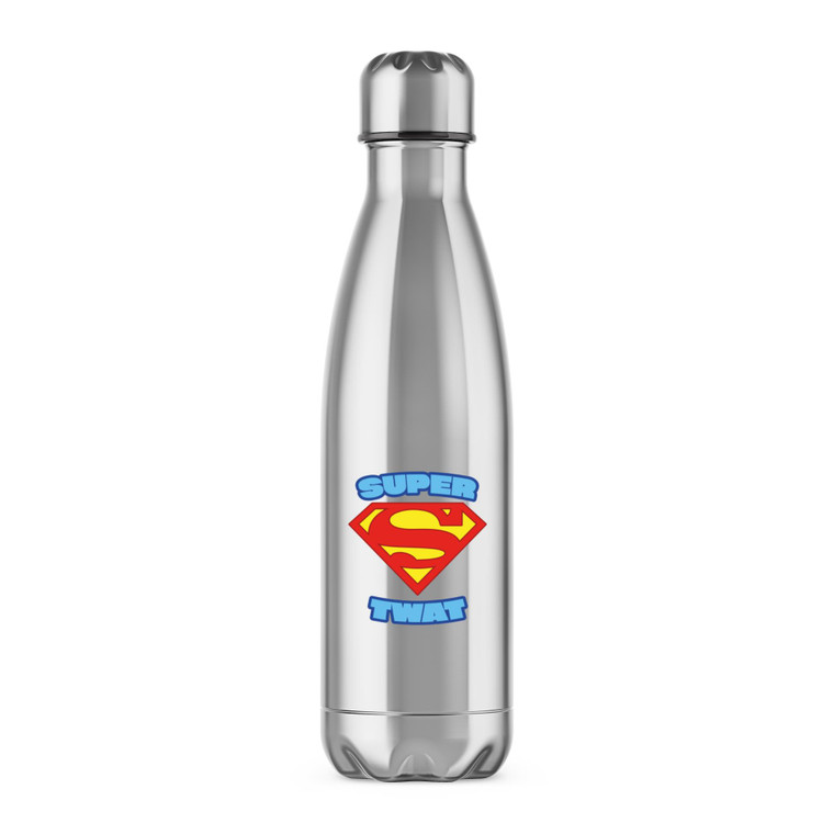 Super Twat - Rude Water Bottles - Slightly Disturbed - Image 1 of 2