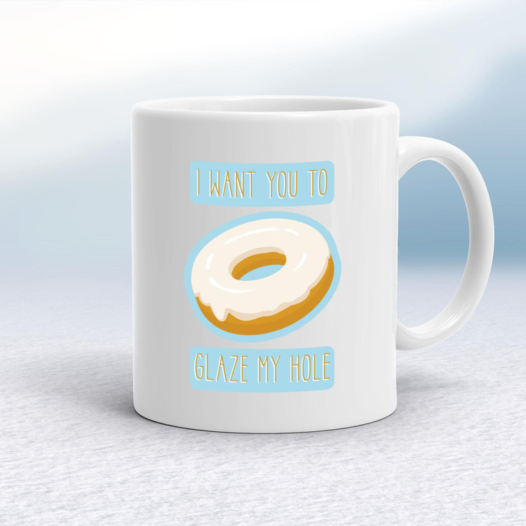 Glaze My Hole - Rude Mugs - Slightly Disturbed - Image 1 of 14