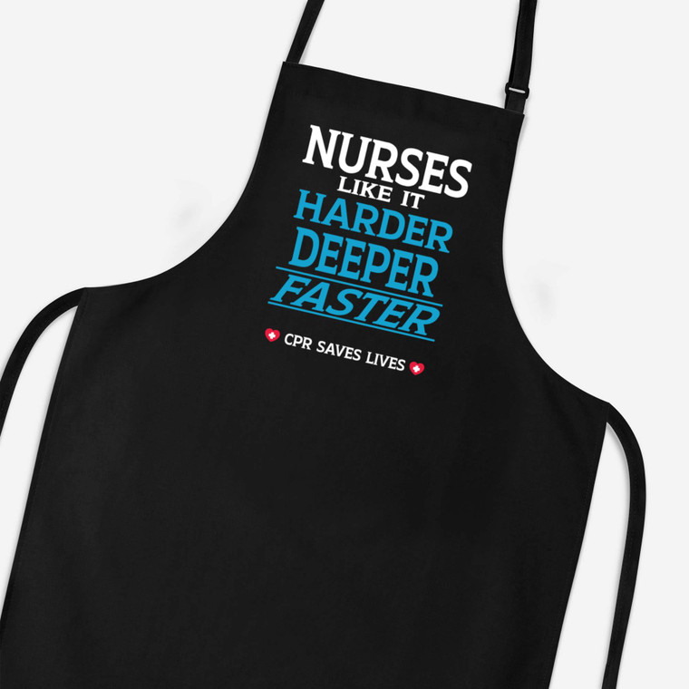 Nurses Like It Harder - Novelty Aprons - Slightly Disturbed - Image 1 of 3