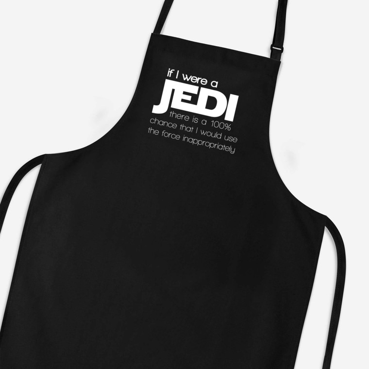 If I Were A Jedi - Geeky Aprons - Slightly Disturbed - Image 1 of 3