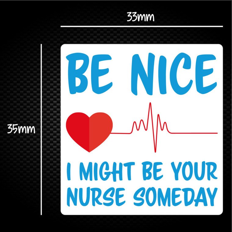 Be Nice - Novelty Sticker Packs - Slightly Disturbed - Image 1 of 1