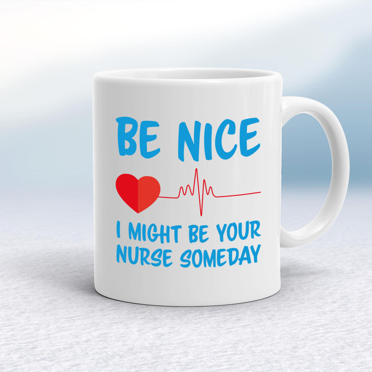 Be Nice - Novelty Mugs - Slightly Disturbed - Image 1 of 18