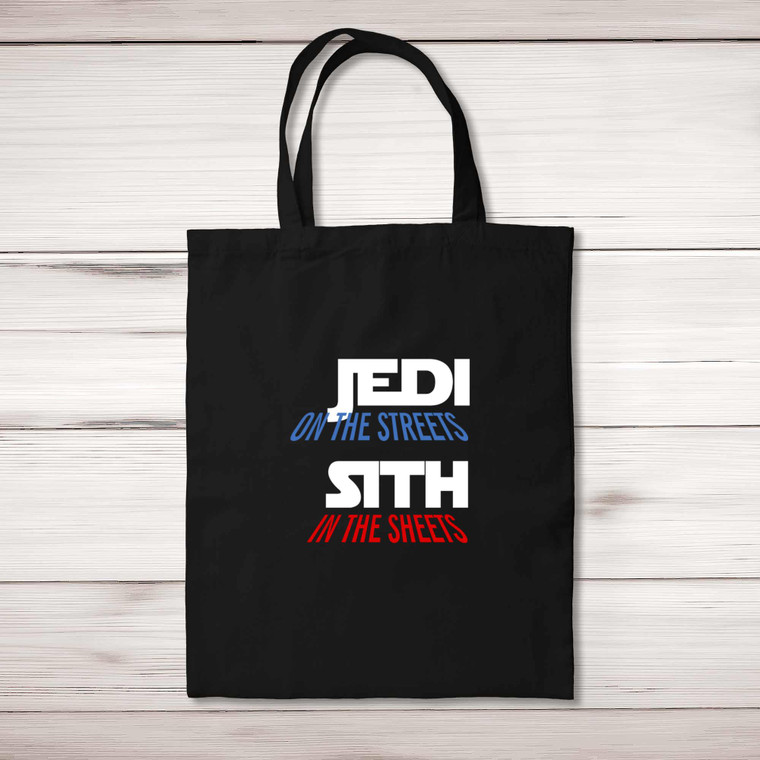 Jedi On the Streets - Geeky Tote Bags - Slightly Disturbed