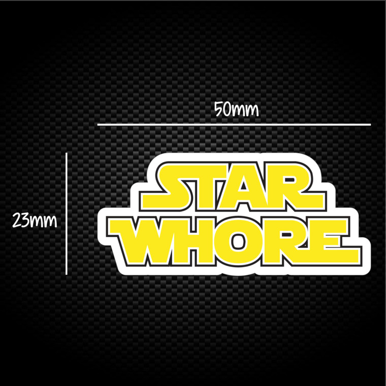 Star Whore - Rude Sticker Packs - Slightly Disturbed - Image 1 of 1