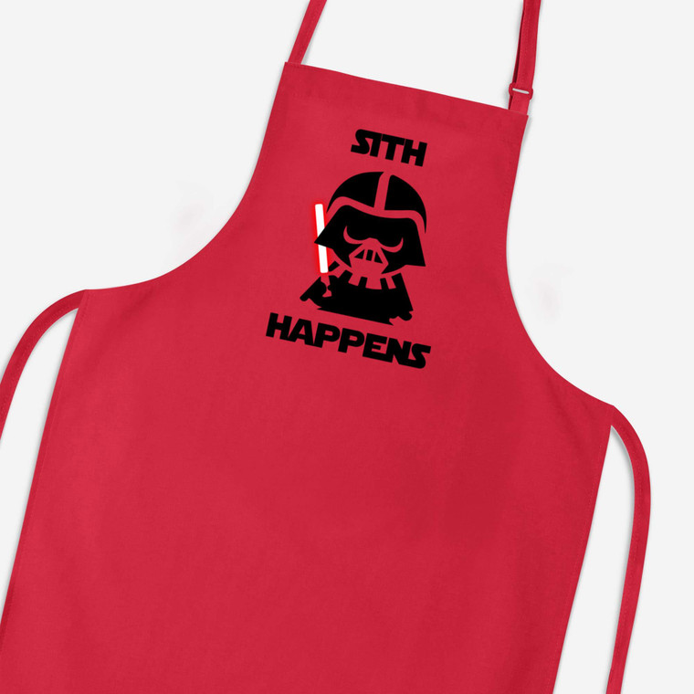 Sith Happens - Geeky Aprons - Slightly Disturbed - Image 1 of 2