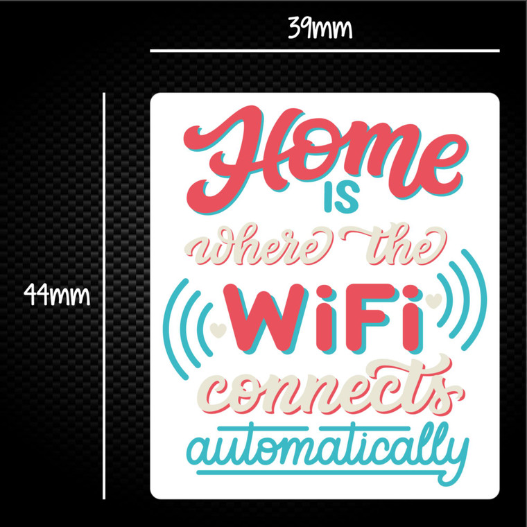 WiFi Connects Automatically - Geeky Sticker Packs - Slightly Disturbed - Image 1 of 1